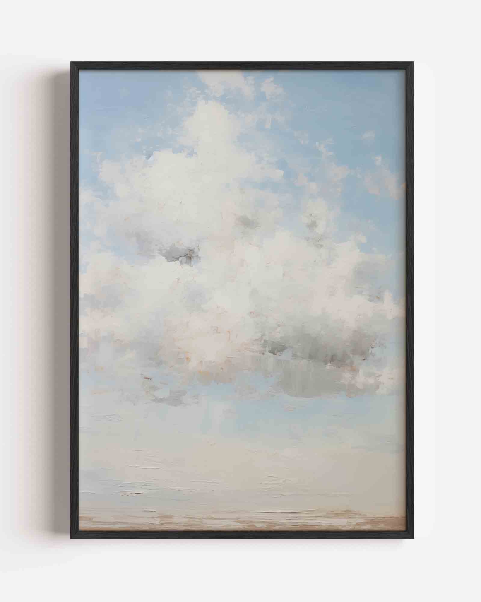 Wolk en lucht Poster