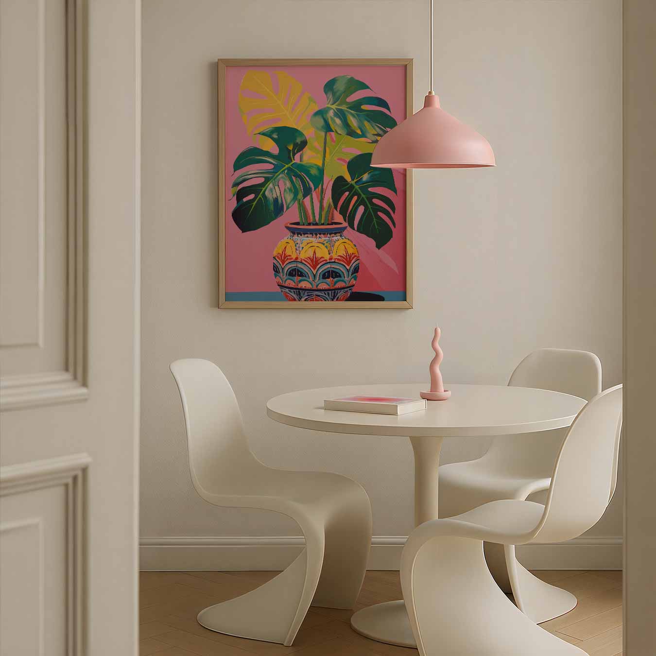 Tropische Monstera Poster-WallArtistic