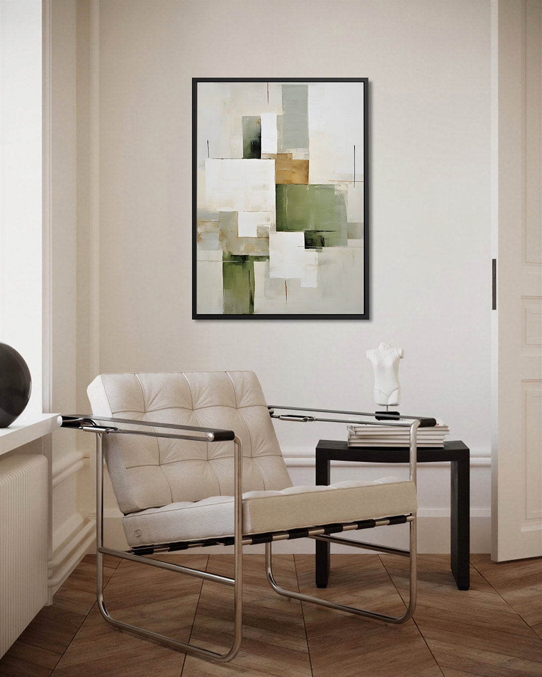 Geometrische compositie Kunstwerk