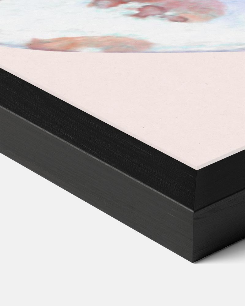 Roze Schelpen Poster-WallArtistic