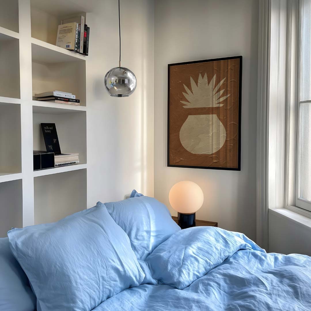 Boho Bruine Vaas Poster-WallArtistic