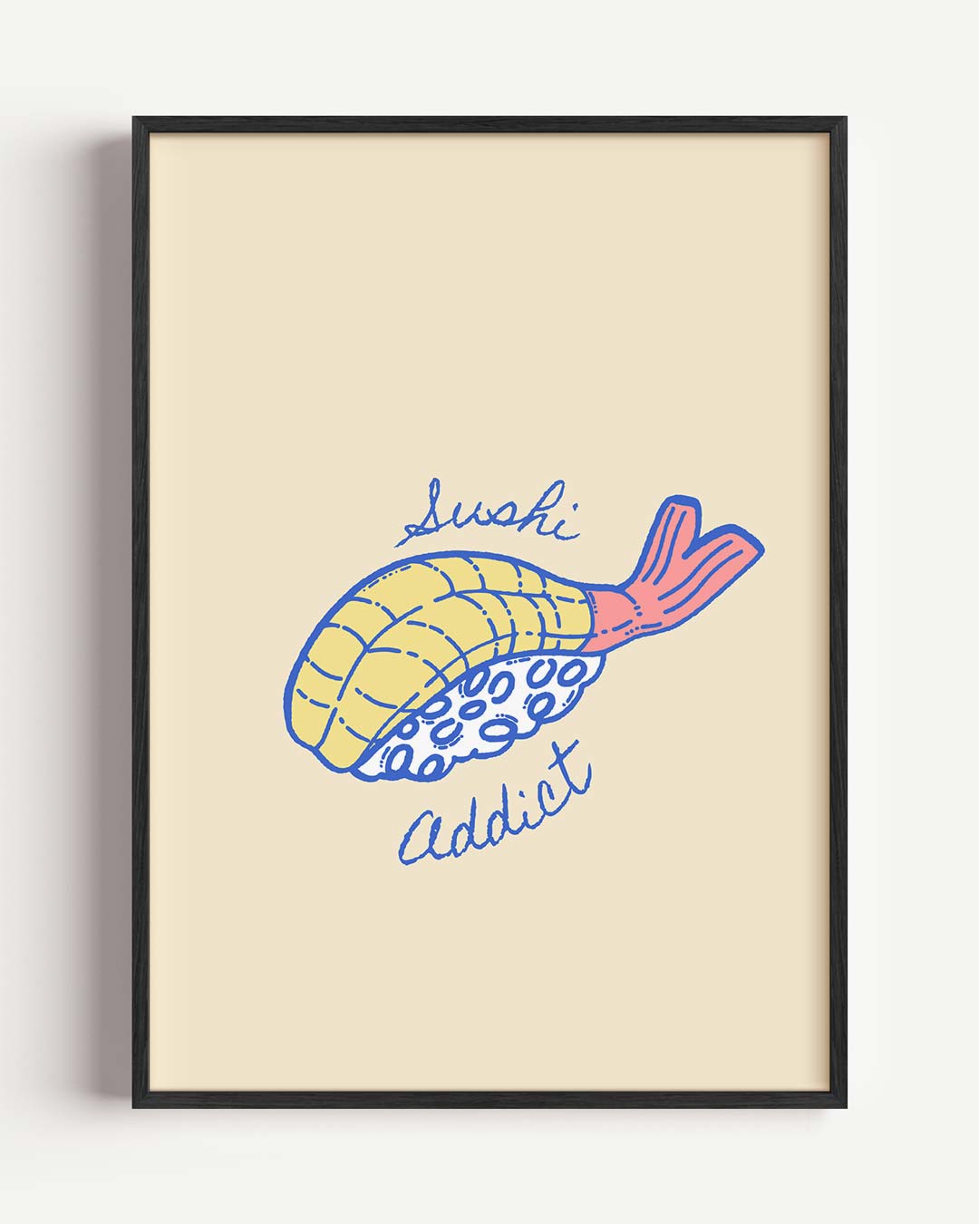 Sushi Addict Poster-WallArtistic