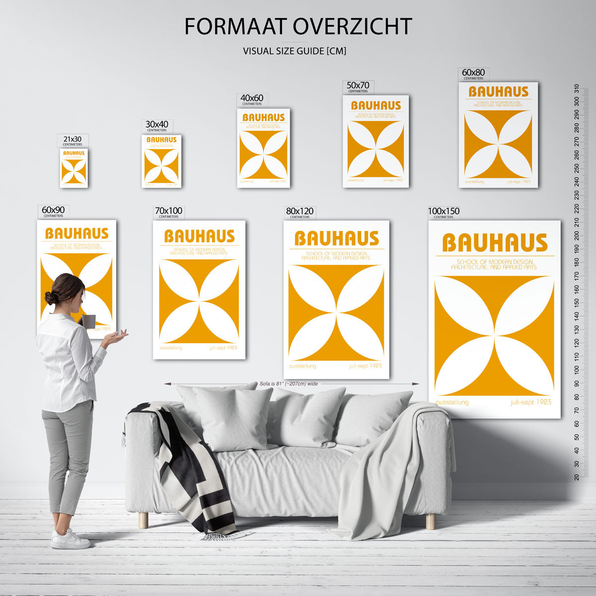 Vorm en kleur Poster