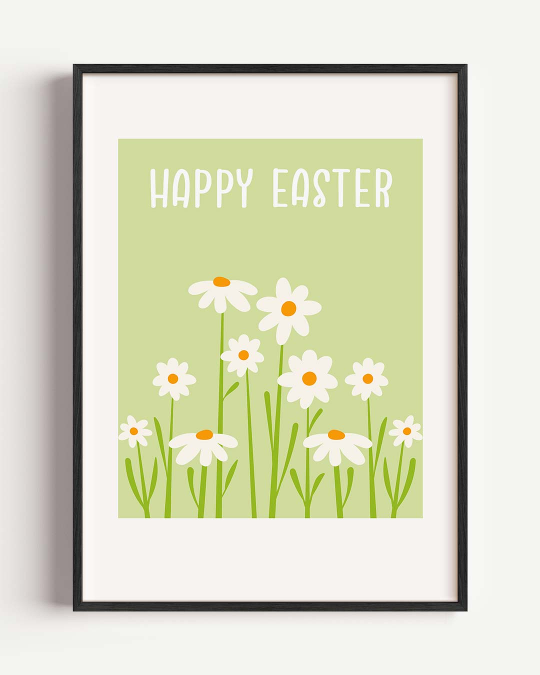 Vrolijke Paasbloemen Poster-WallArtistic