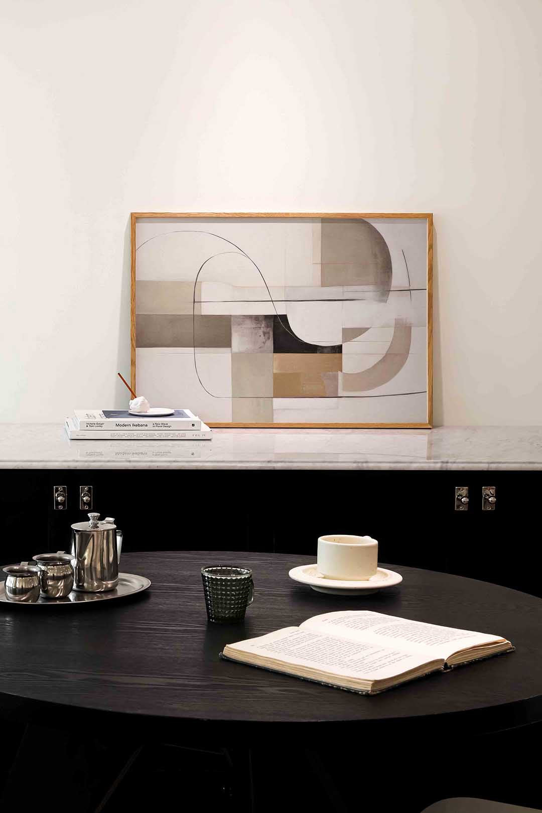 Abstracte vormen Poster