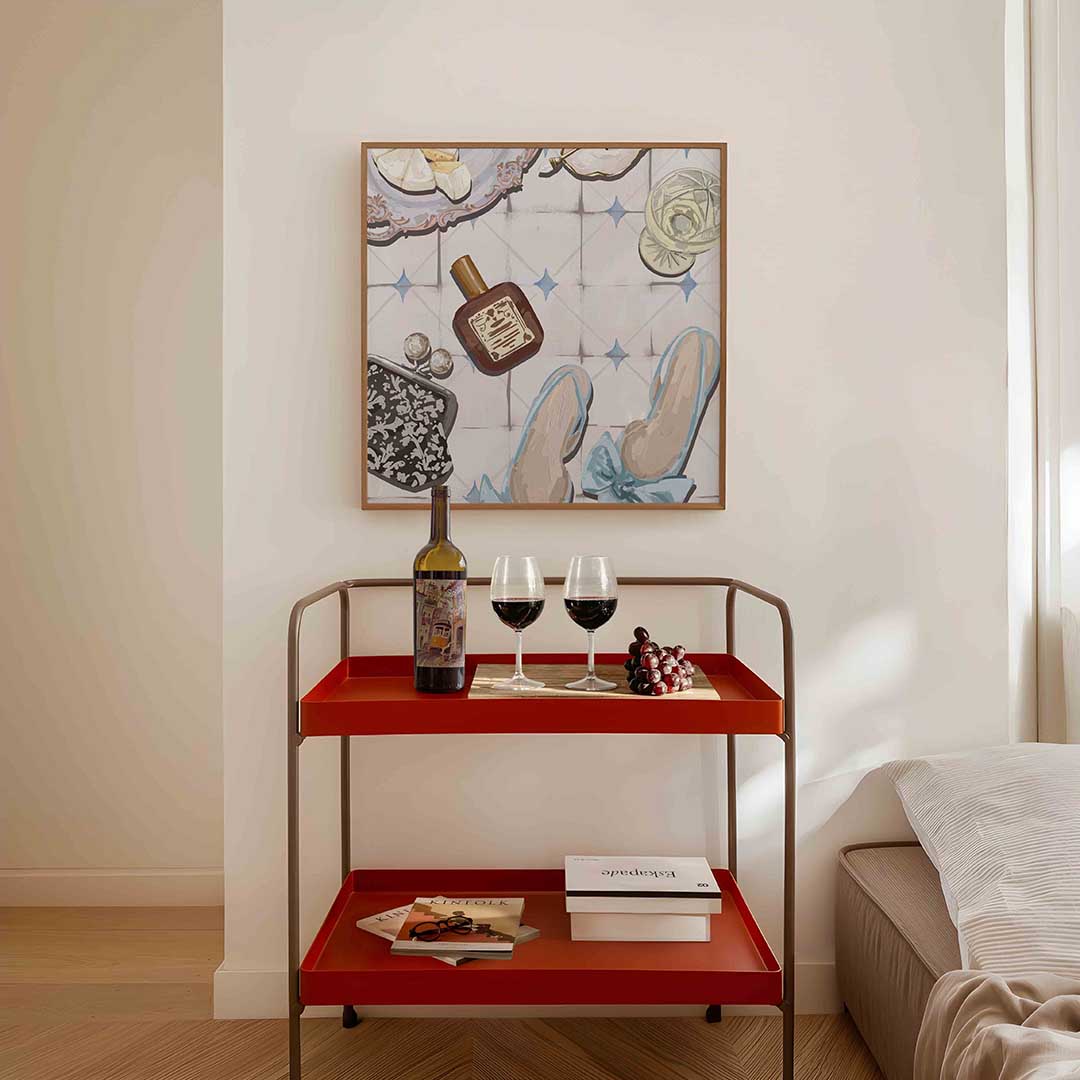 Stilleven met accessoires Poster