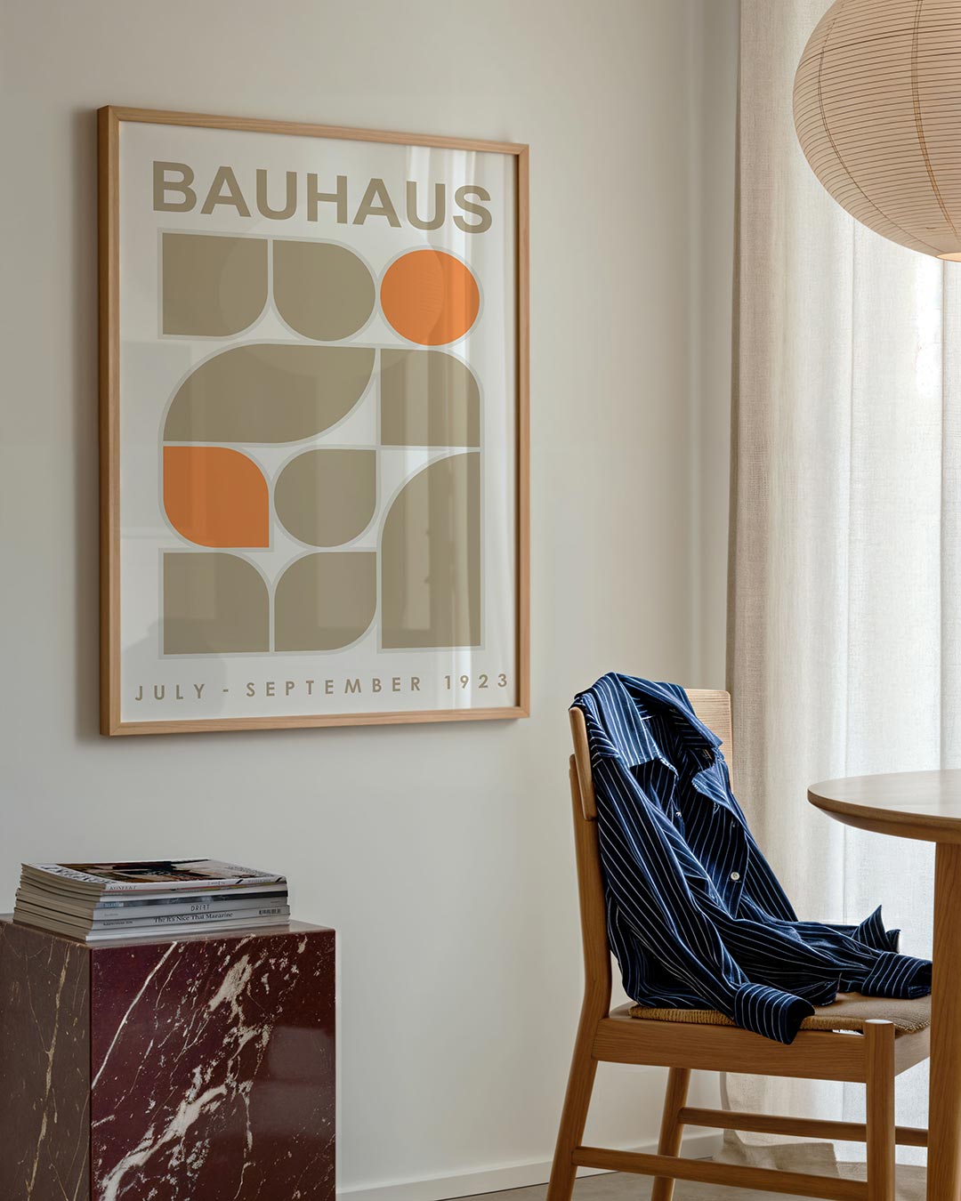 Vormen en kleurvlakken Poster