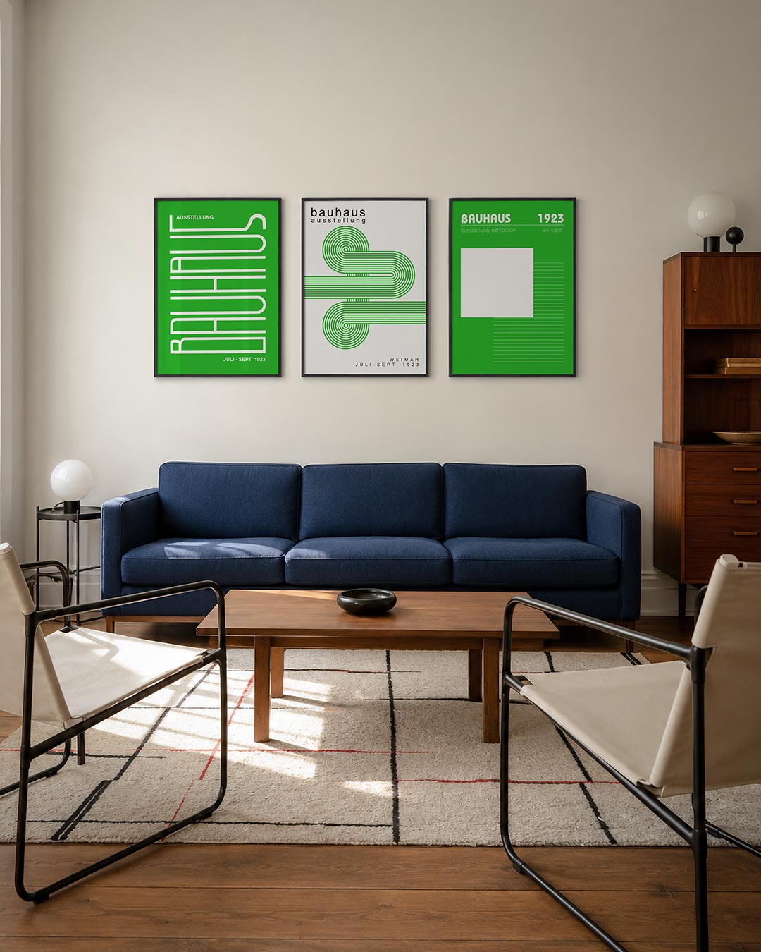 Lijnenspel en kleur Posterset