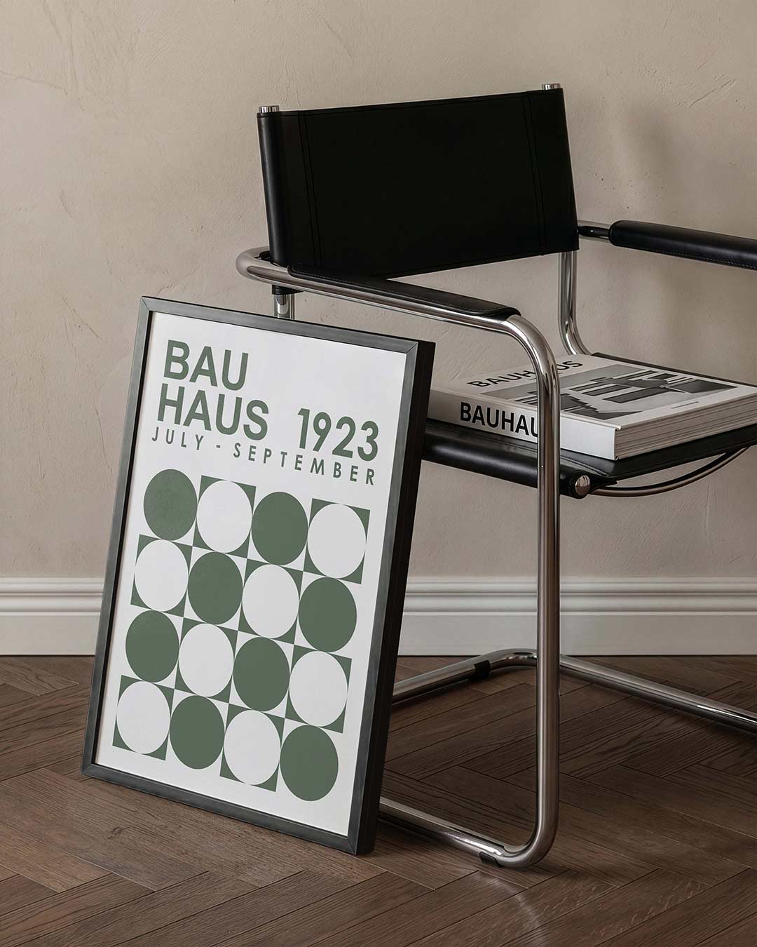 Cirkelritme en tekst Poster