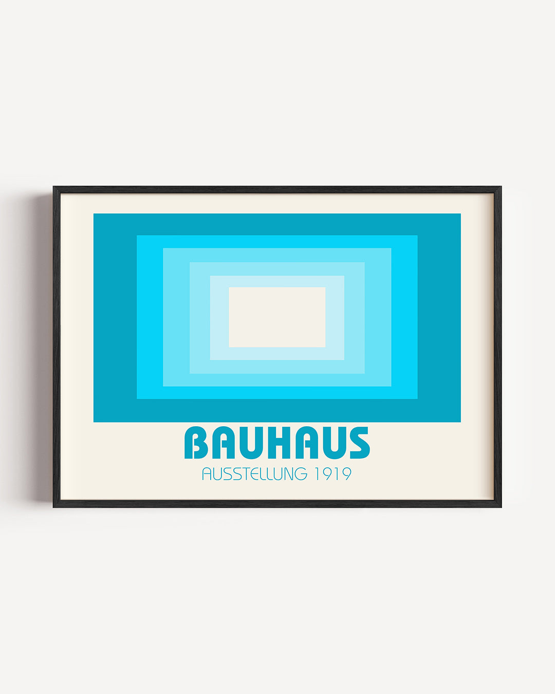 Vormritme en kleur Poster