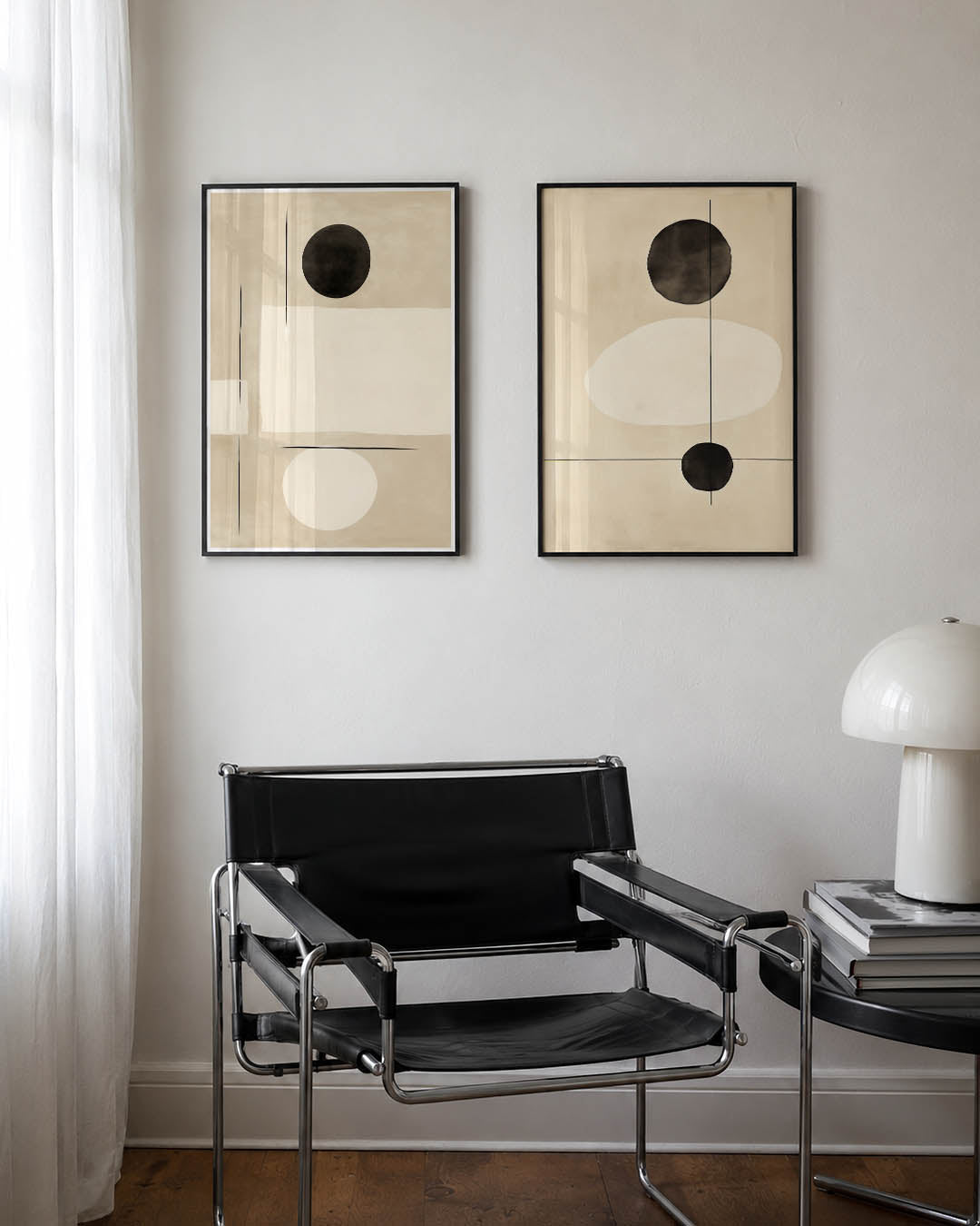Vormen en vlakken Posterset