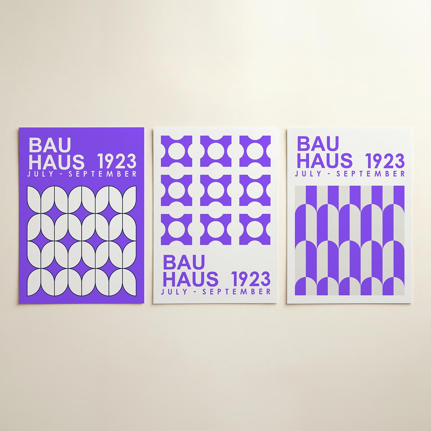 Vorm en kleur Posterset