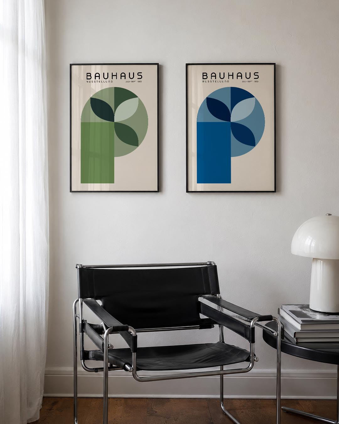 Vorm en kleurenspel Posterset