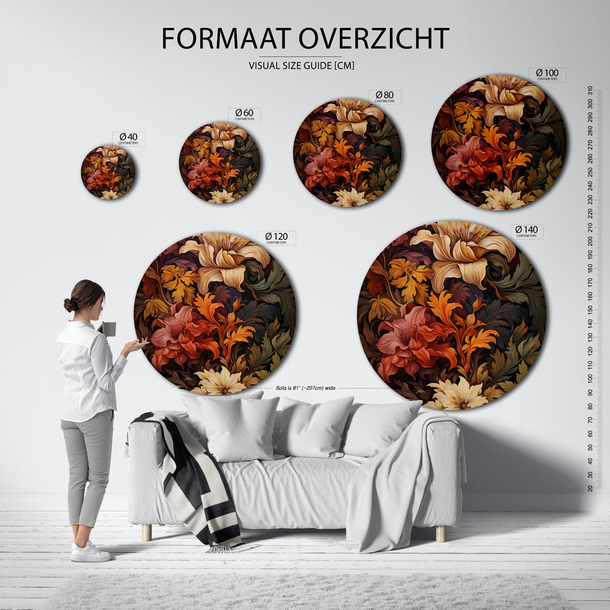 Bloemenpracht Muurcirkel