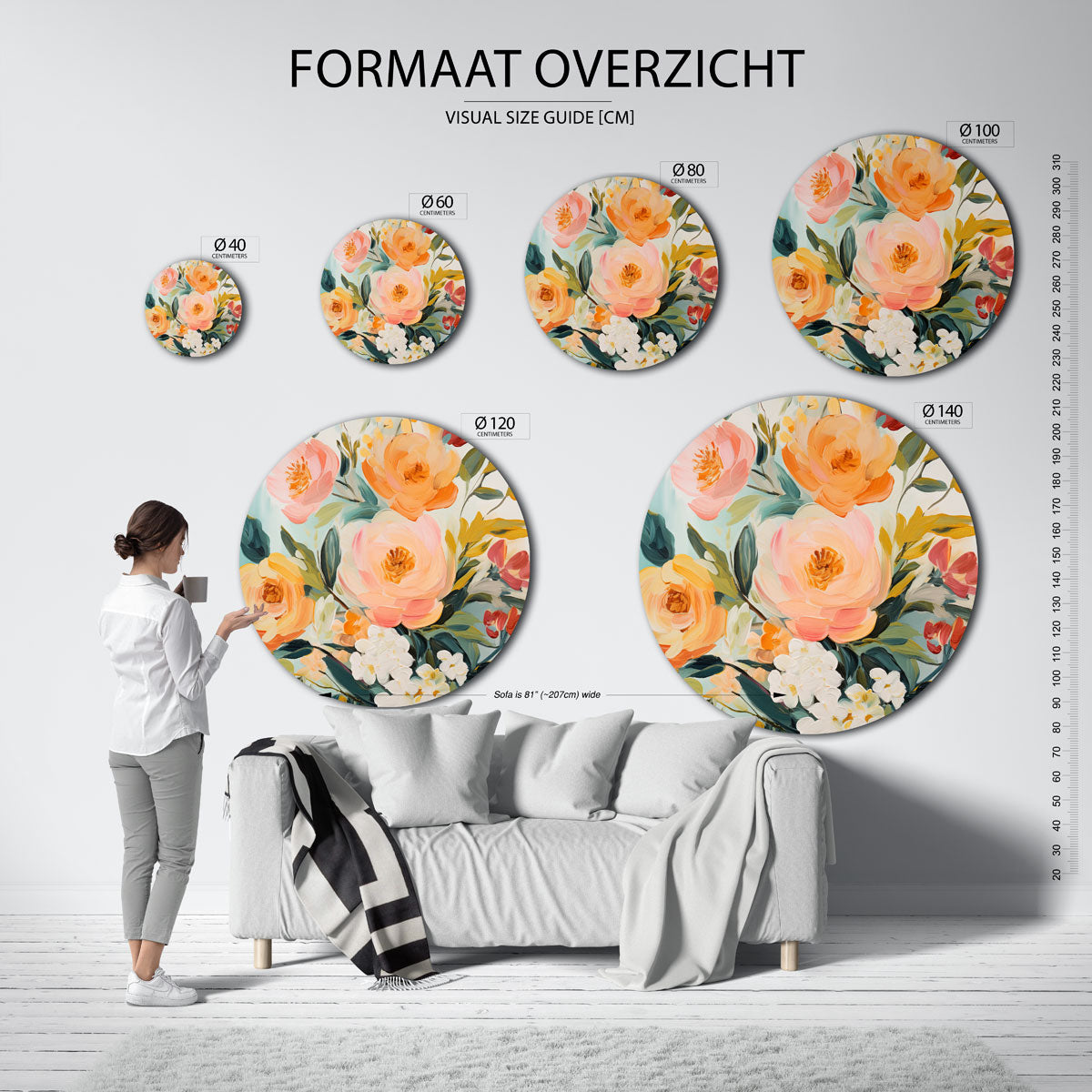 Bloemenpracht Muurcirkel