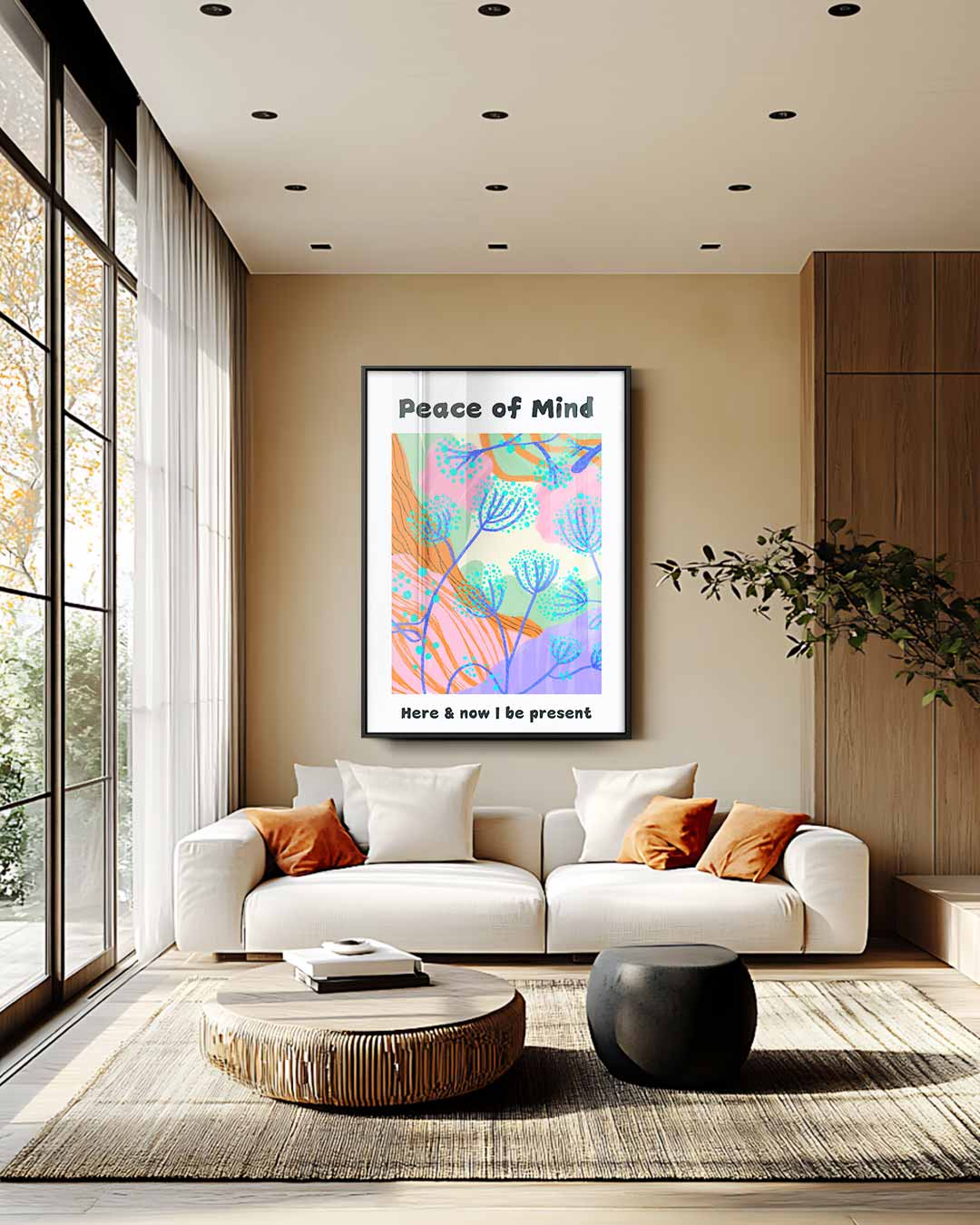 Abstract kunstwerk Kunstwerk-canvas-dibond-plexiglas-wanddecoratie-WallArtistic