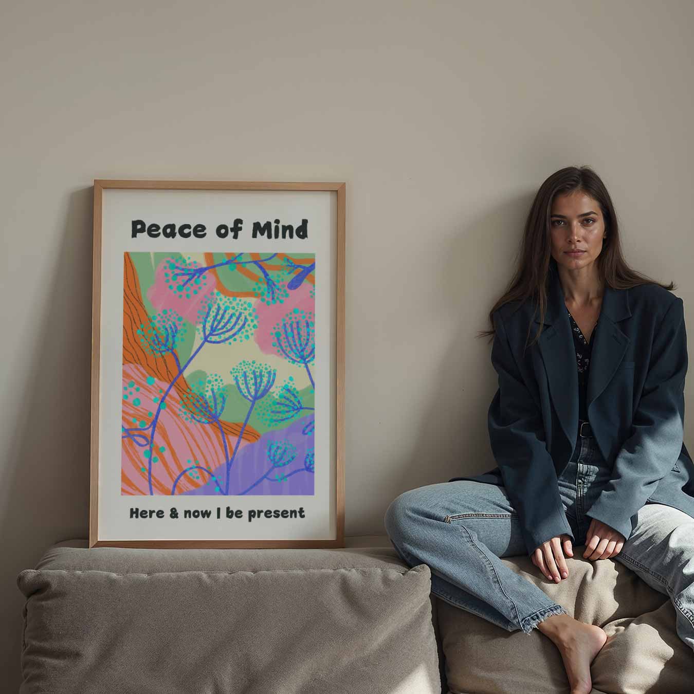 Peace of Mind Poster-WallArtistic