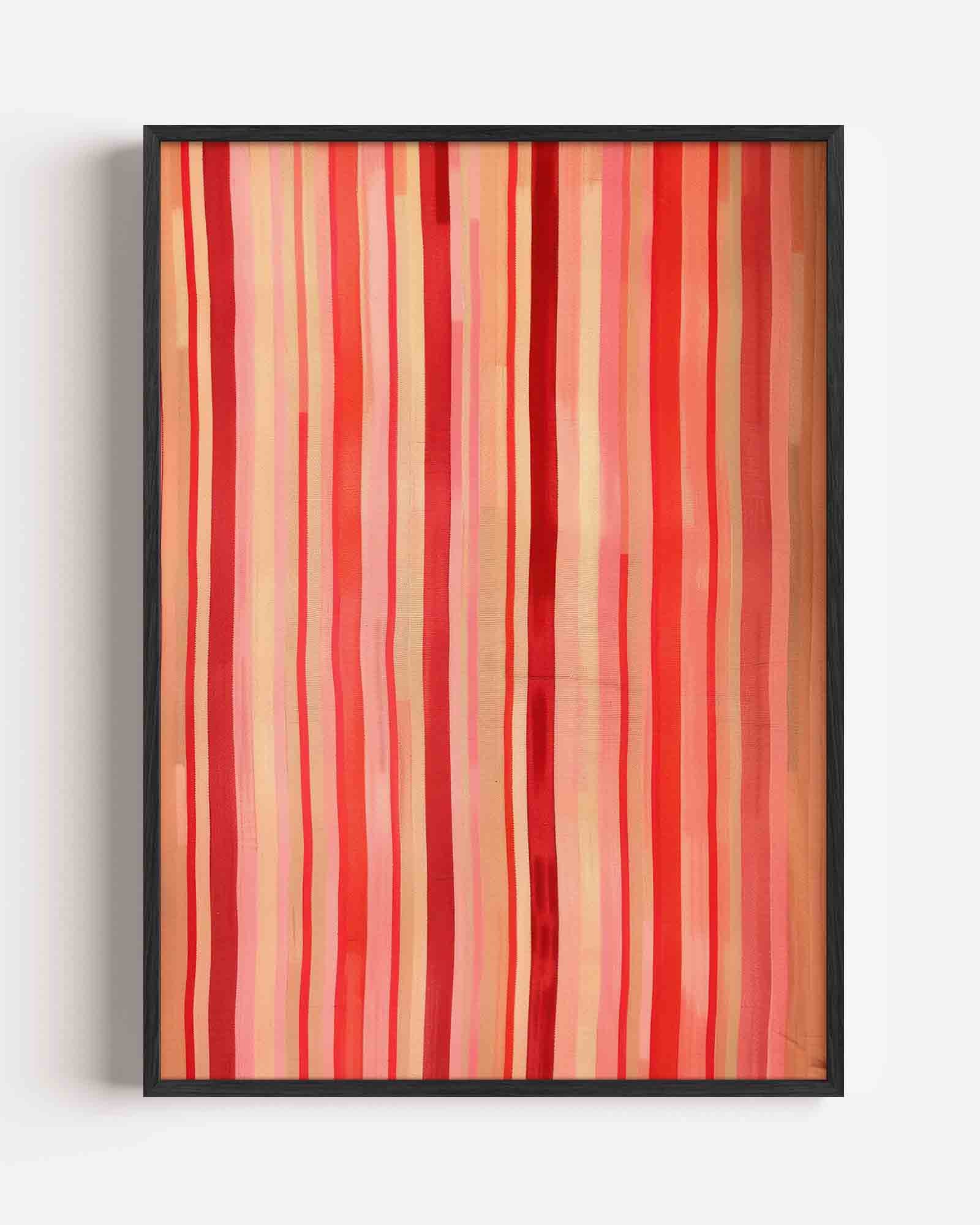 Verticale strepen Poster