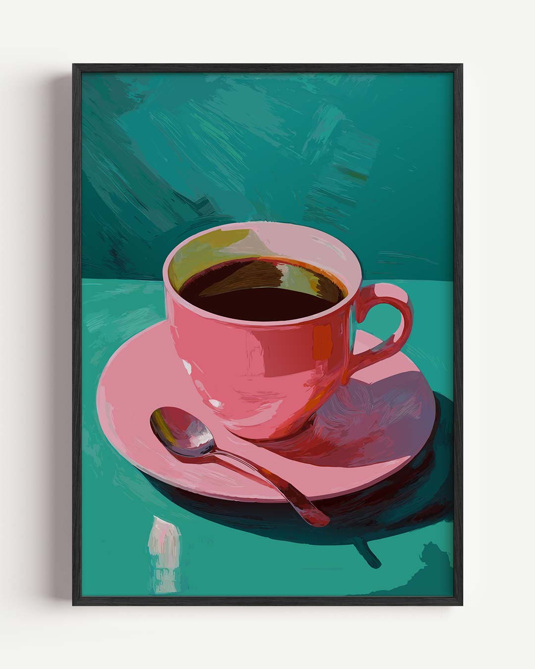 Koffie Moment Poster-WallArtistic
