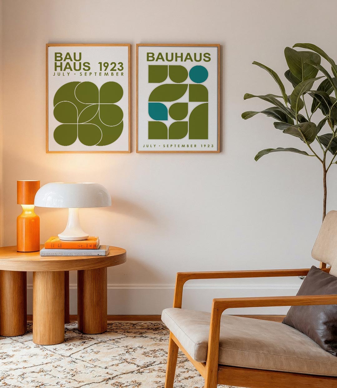 Vormen en vlakken Posterset