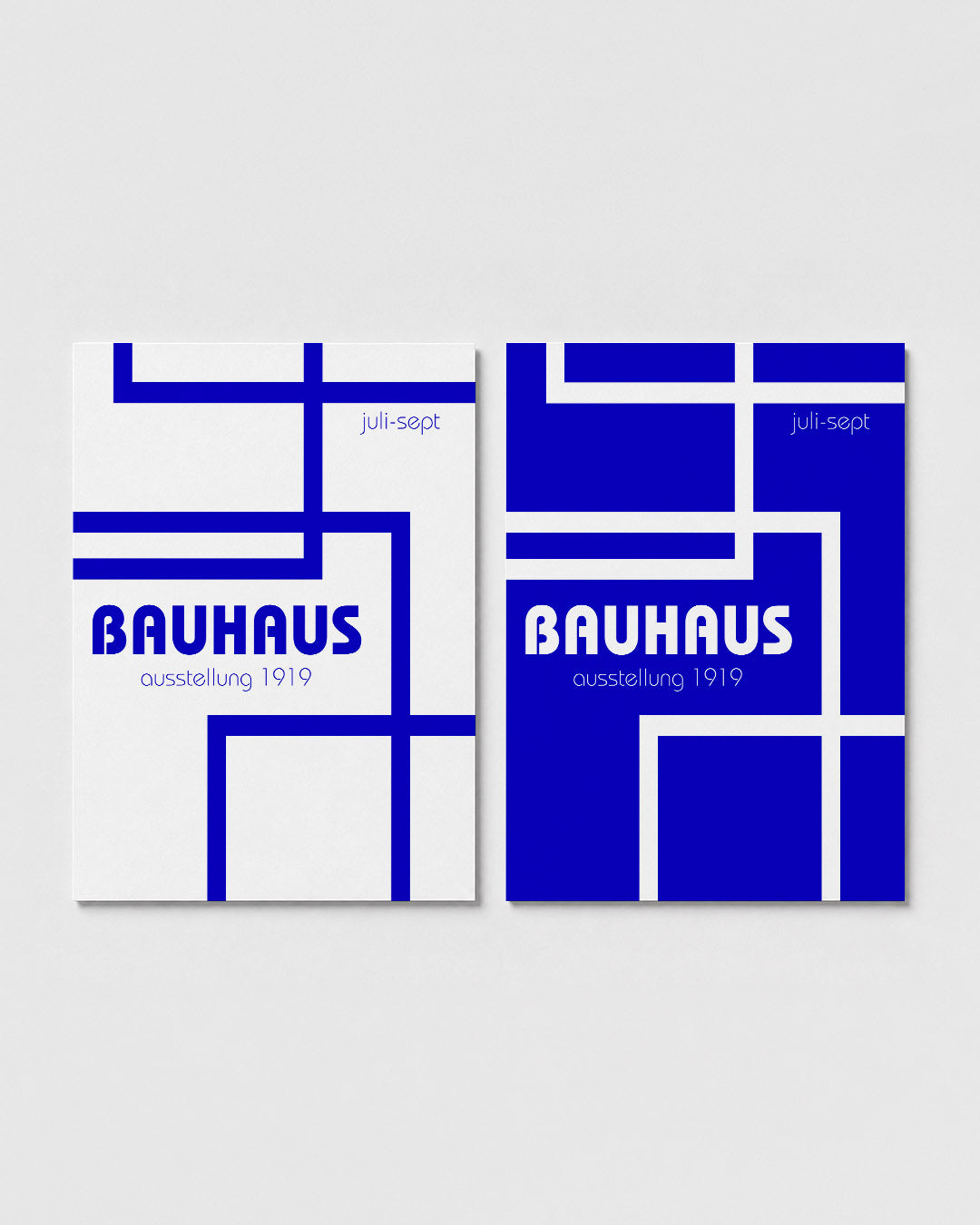 Lijnen en vlakken Posterset