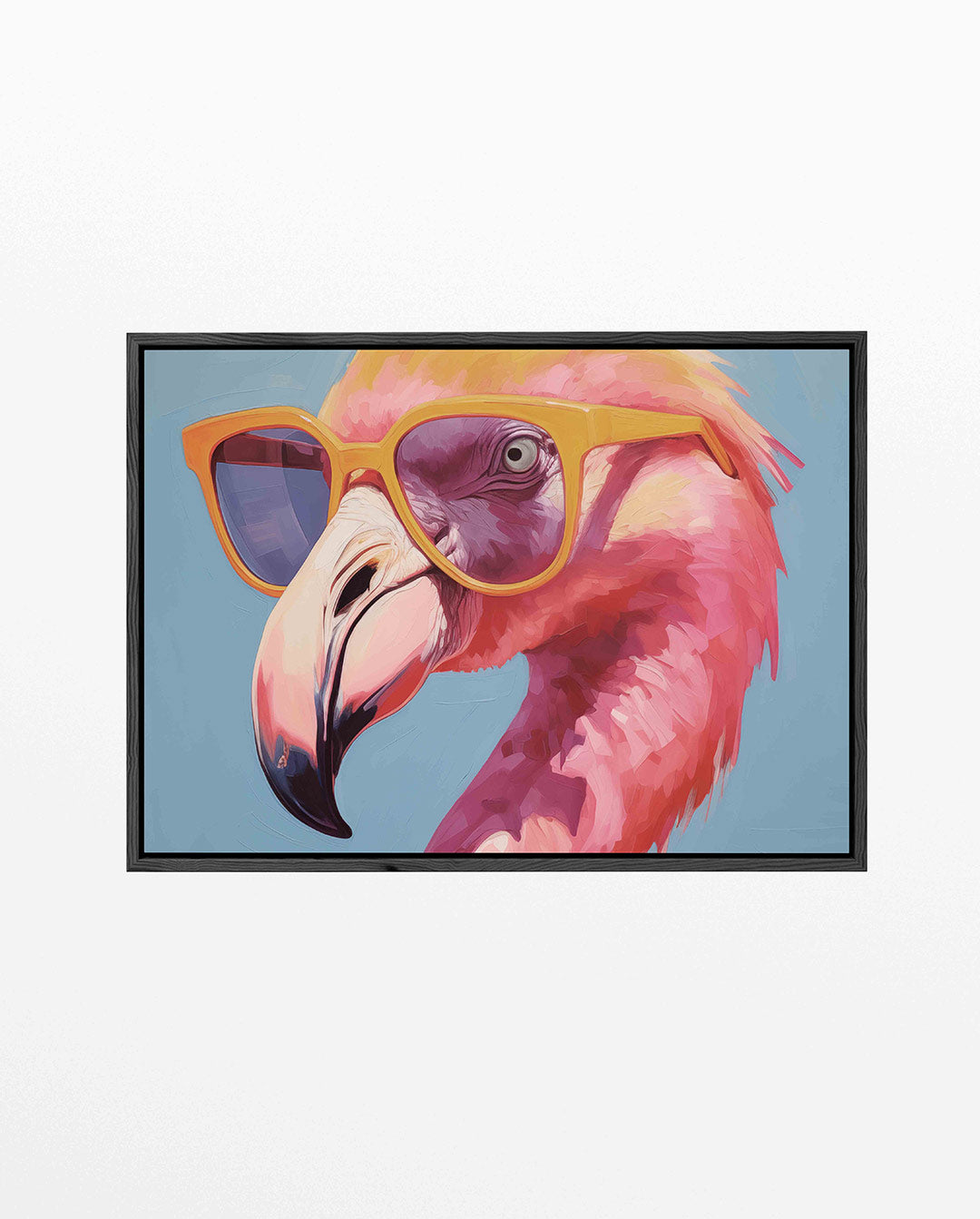 Vrolijke vogelportret Kunstwerk