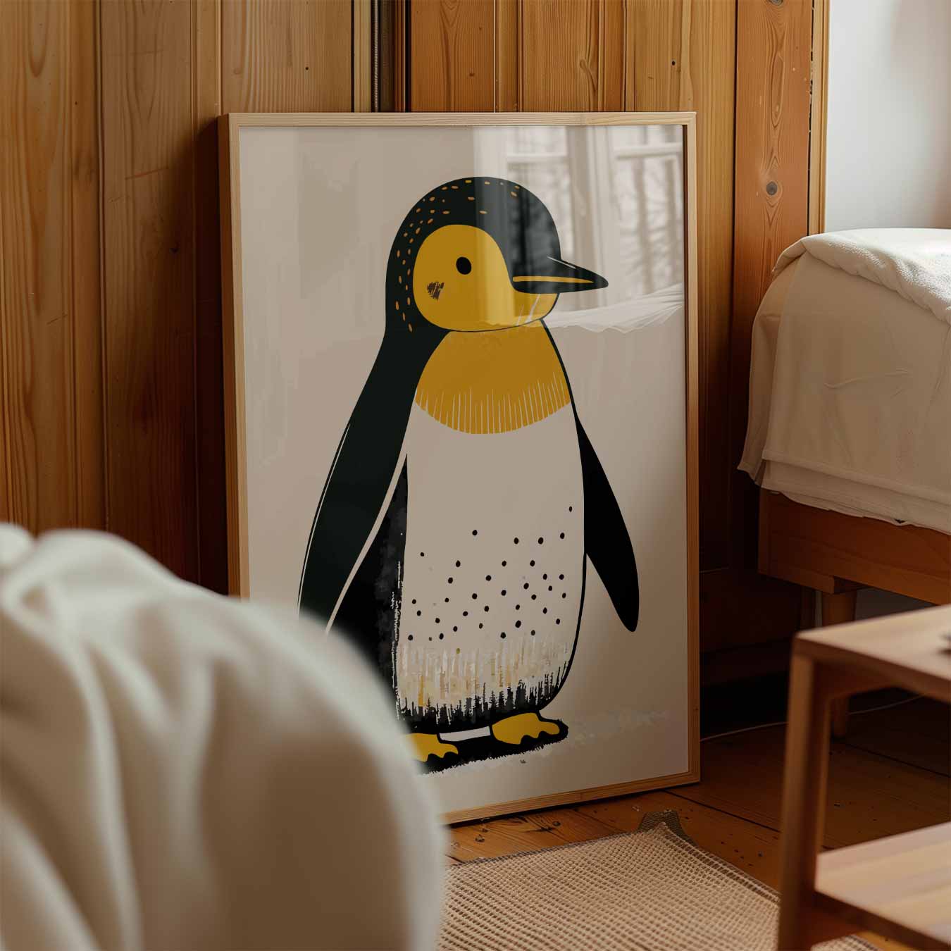 Schattige Pinguïn Poster-WallArtistic