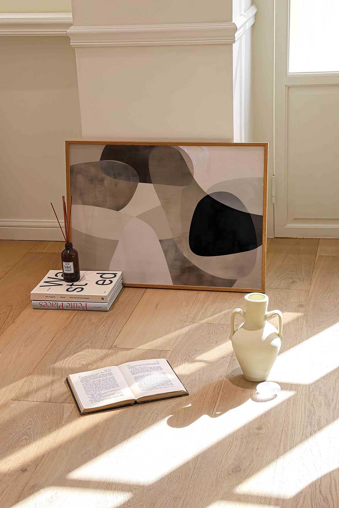 Abstracte vormen Poster