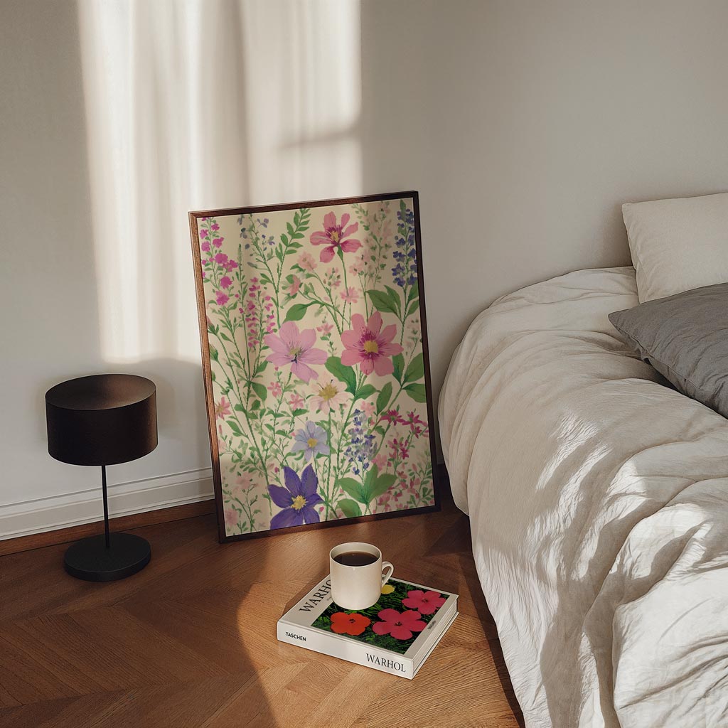 Bloemrijk Paradijs Poster-WallArtistic