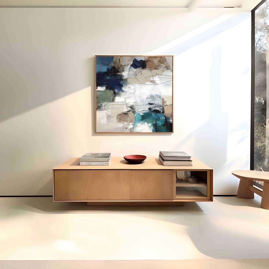 Abstracte vormen Poster