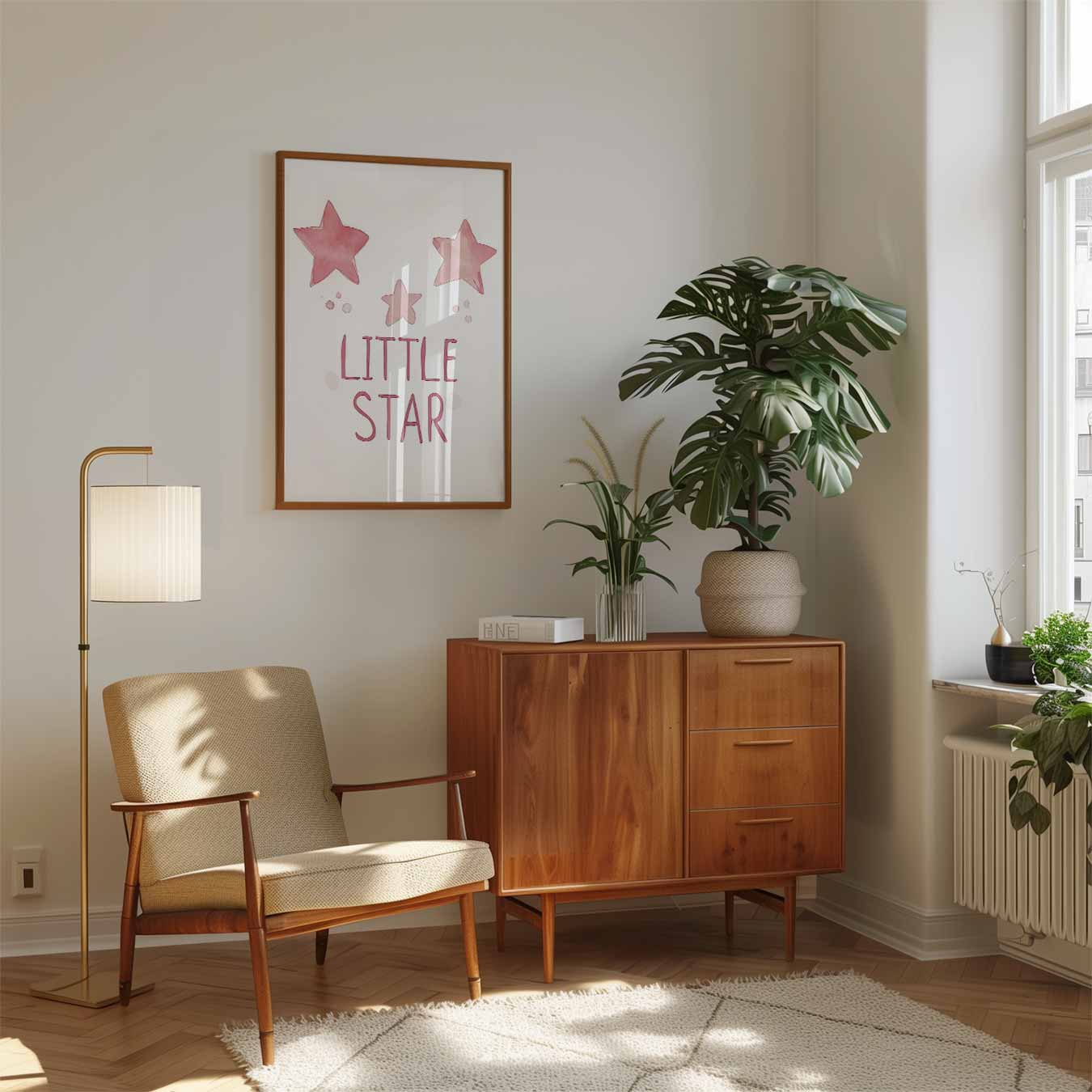Little Star Dromerige Poster-WallArtistic