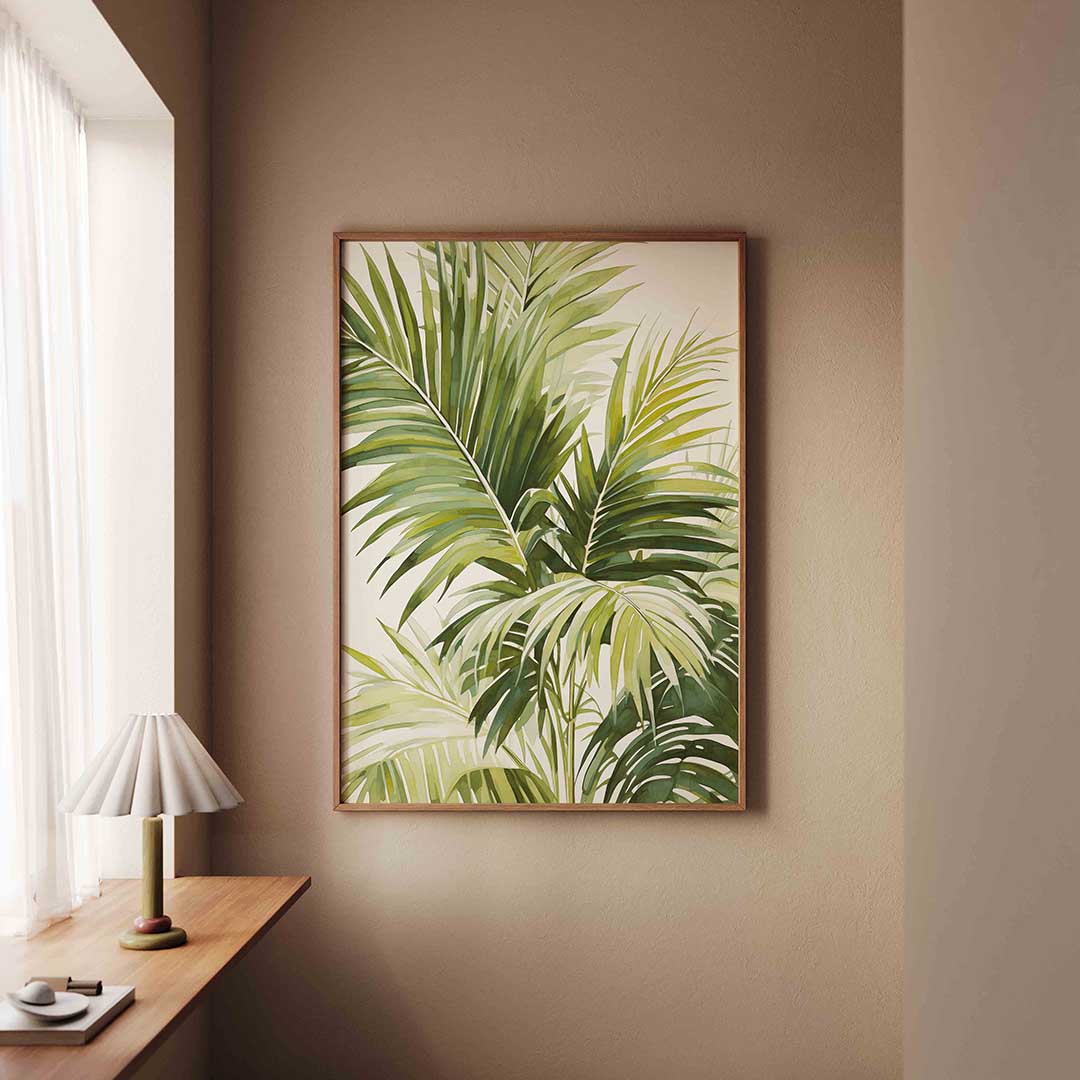 Groene bladeren Poster