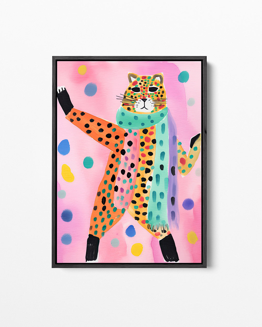 Vrolijke dierenfiguur Kunstwerk