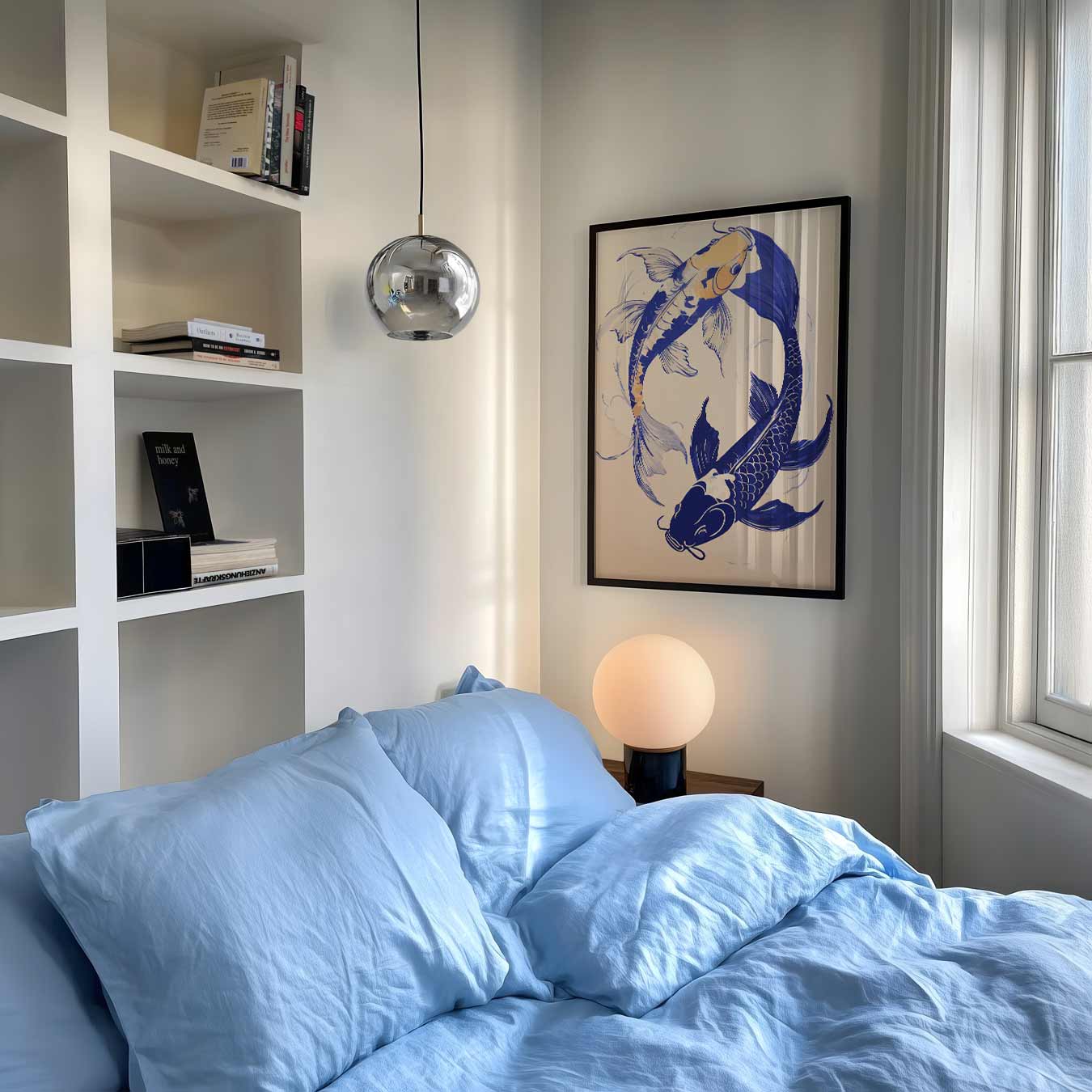 Elegante Koi Karper Poster-WallArtistic