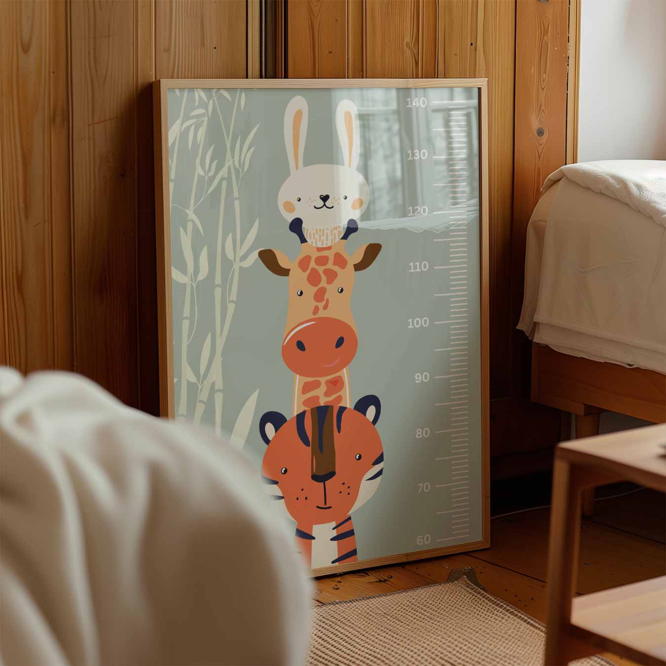 Dierenmeting Groeiposter-WallArtistic