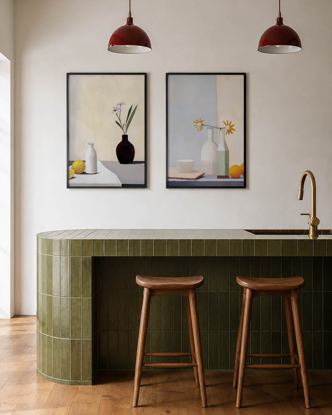 Stilleven eenvoud Posterset