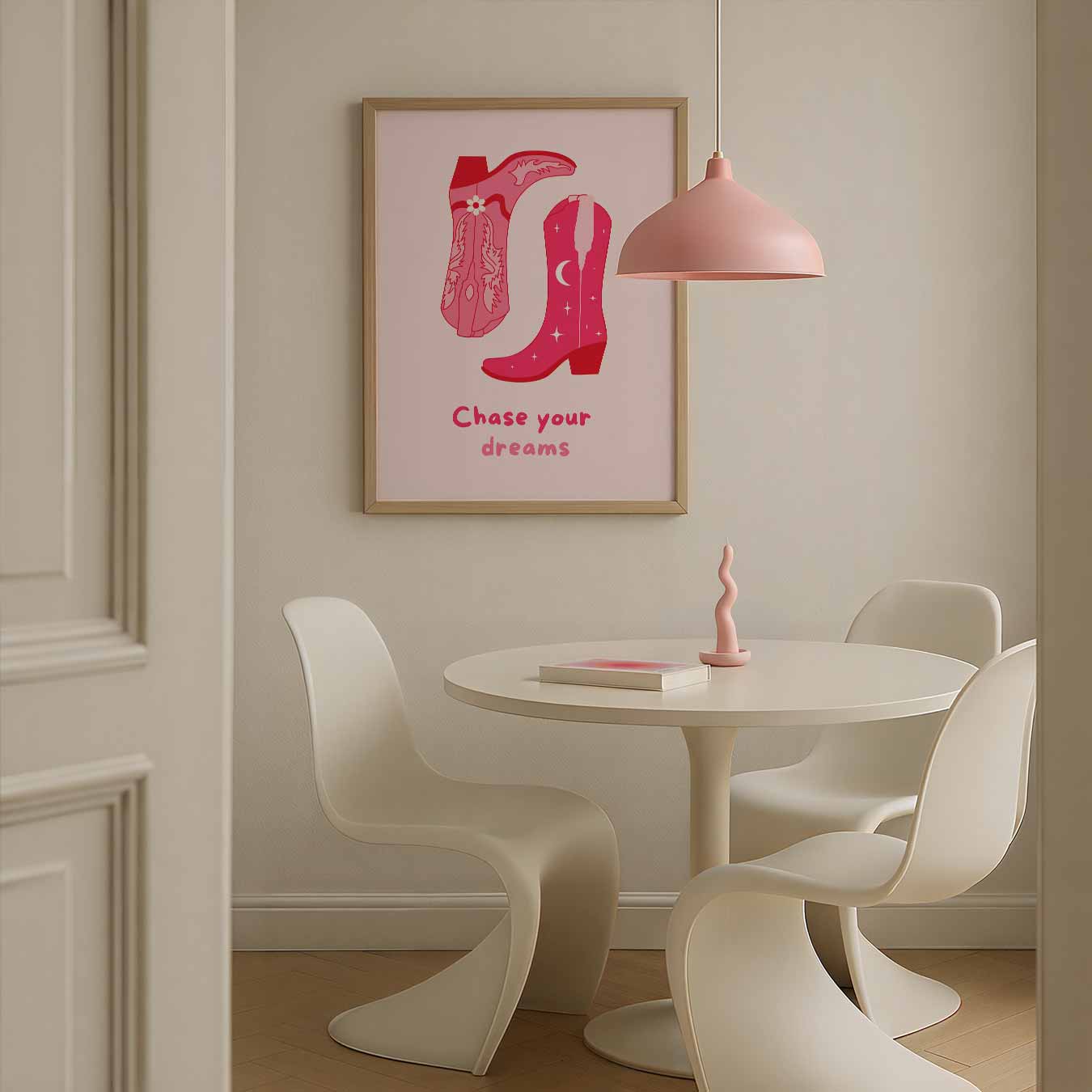 Dromen Jagen Western Poster-WallArtistic
