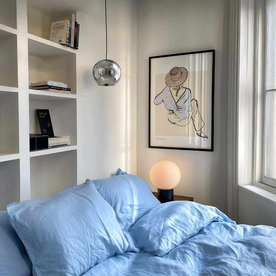 Elegante Vrouwelijke Illustratie Poster-WallArtistic