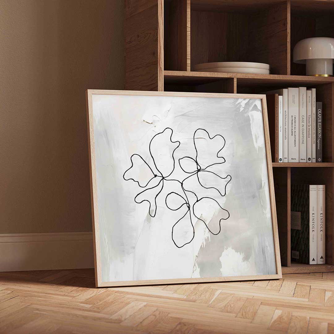 Abstracte lijnen Poster