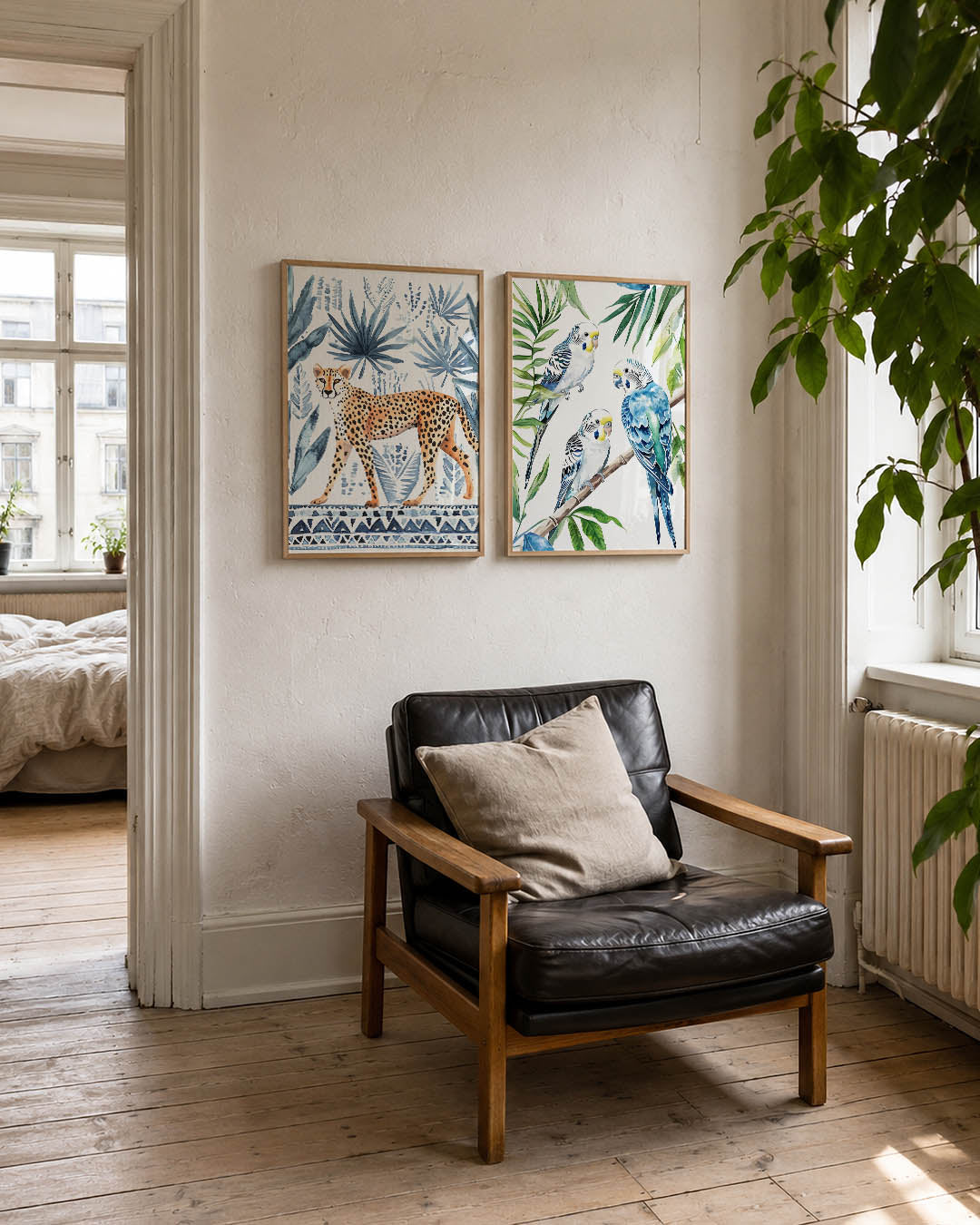 Jungle en patronen Posterset