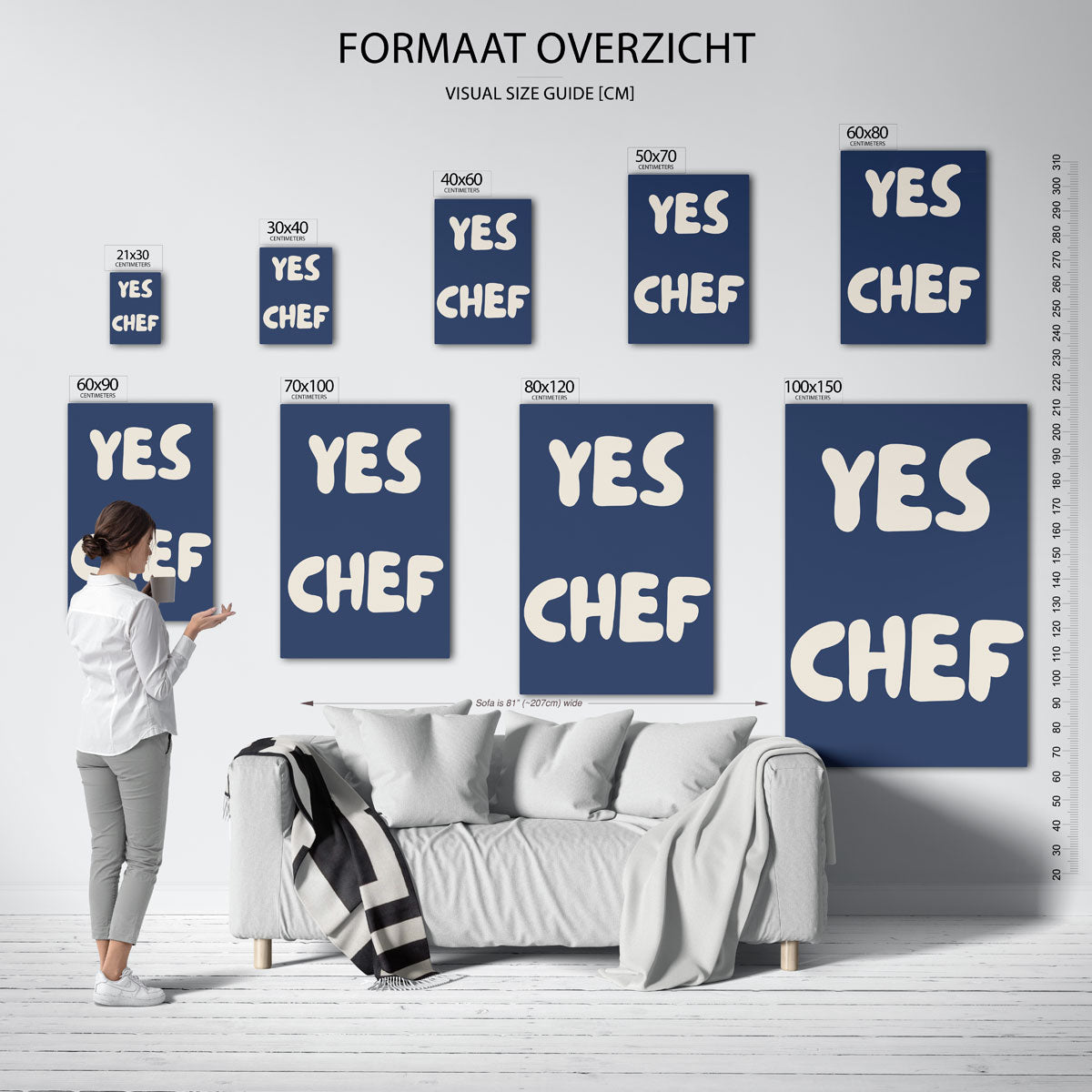 Yes chef Poster