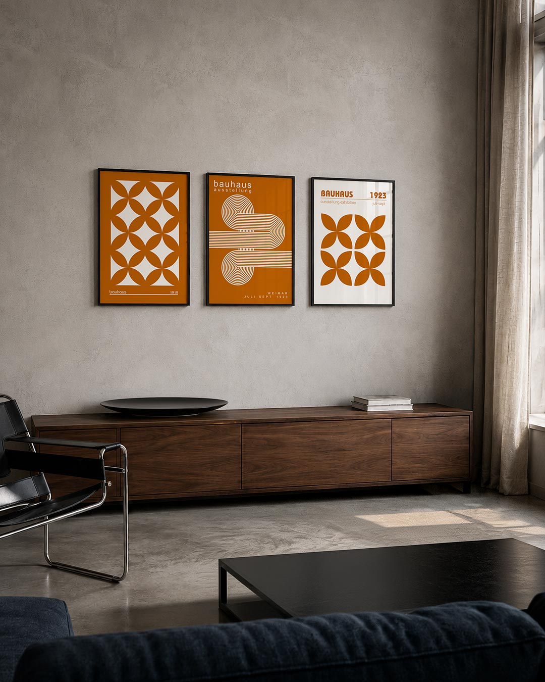 Vormritme en kleur Posterset