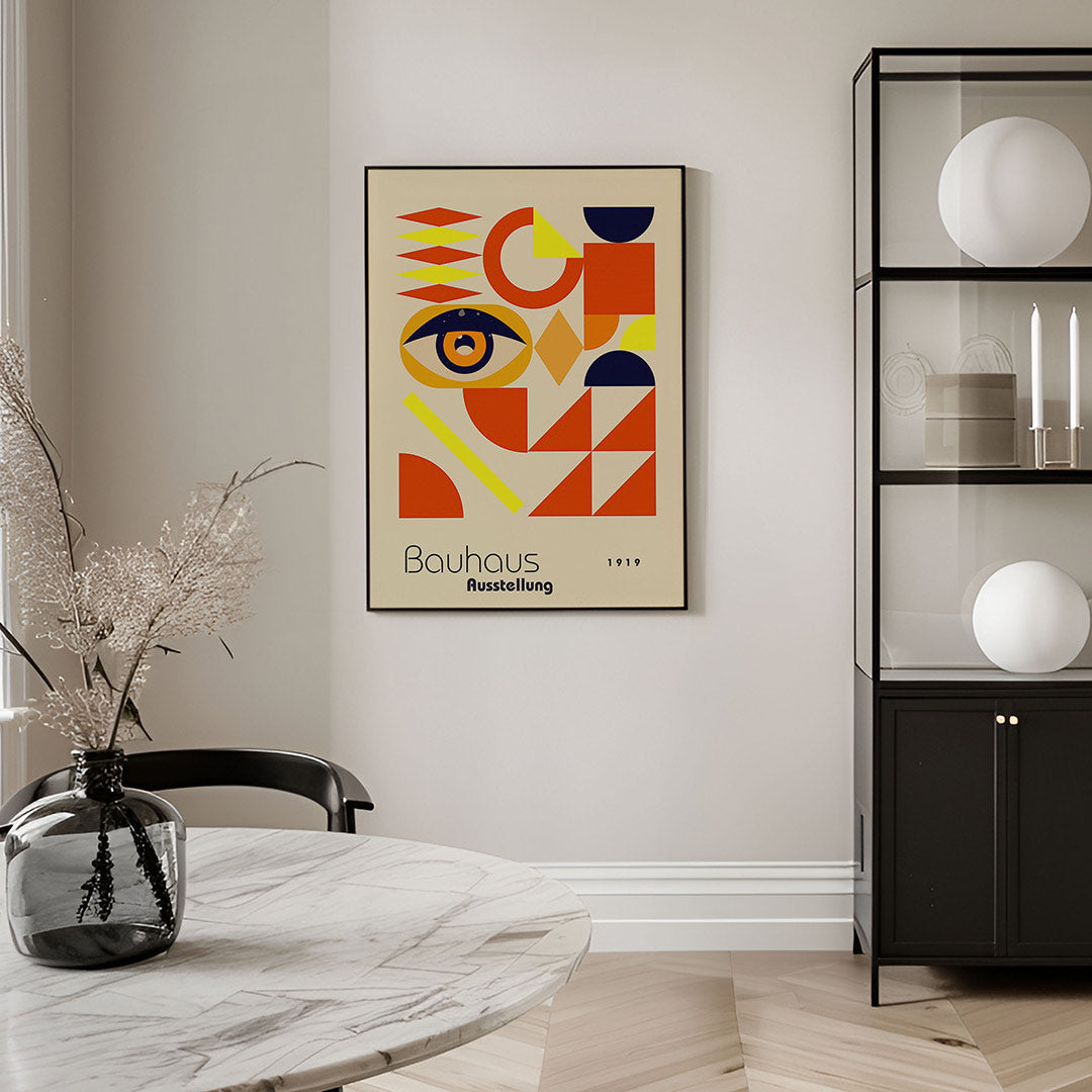 Vormen en vlakkenspel Poster