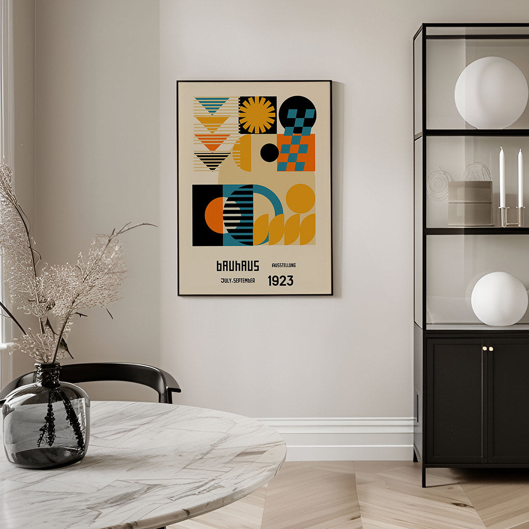 Vormen en vlakken Poster