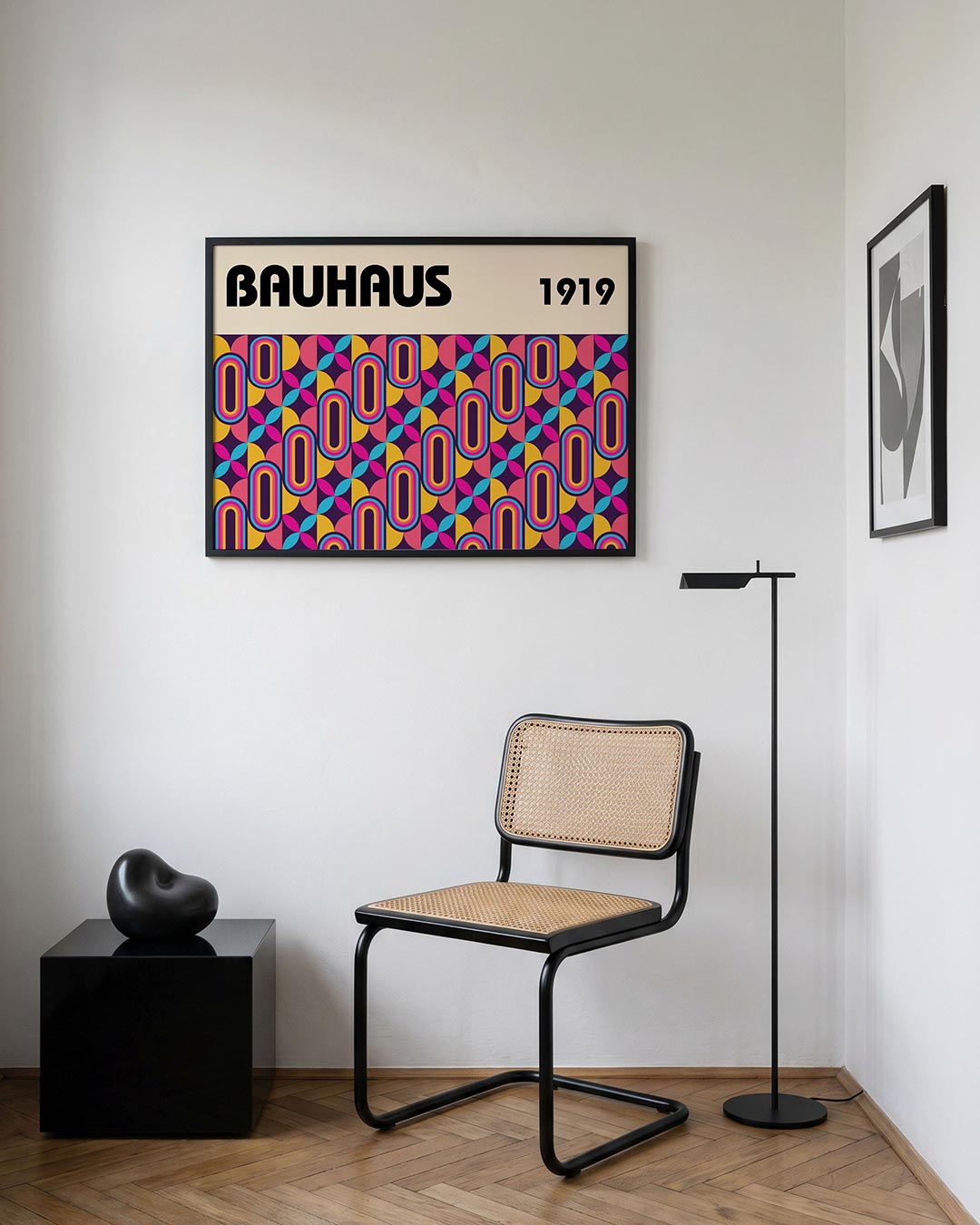 Vormritme en kleur Poster