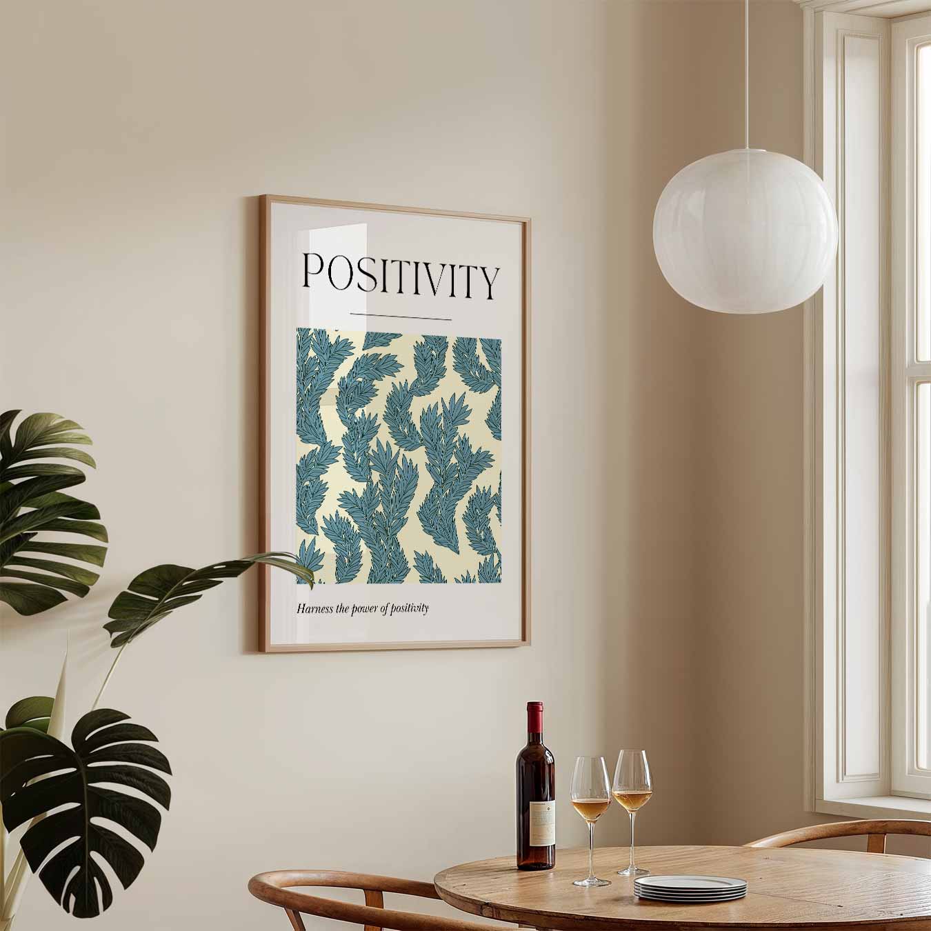 Positivity Botanical Poster-WallArtistic