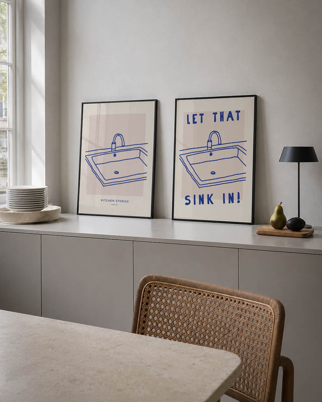Lijnen en vlakken Posterset