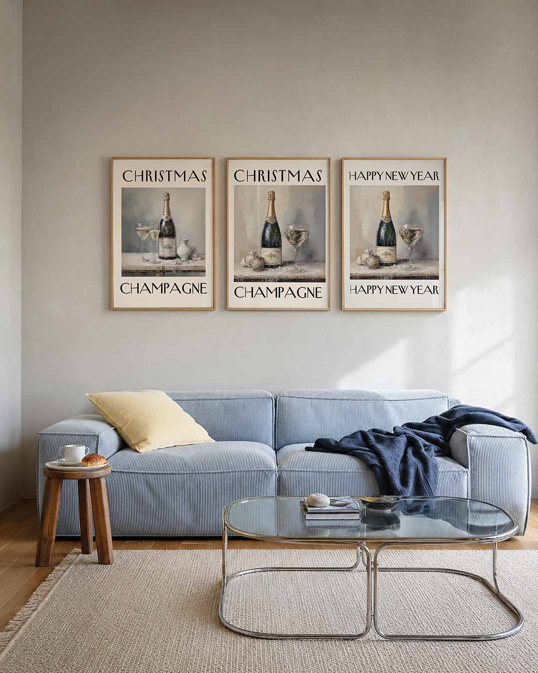 Feestelijke bubbels Posterset
