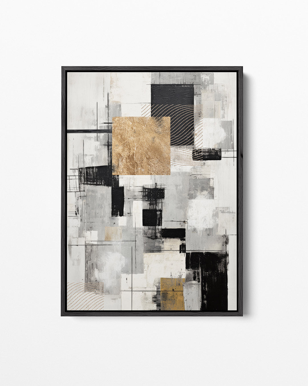 Geometrische compositie Kunstwerk