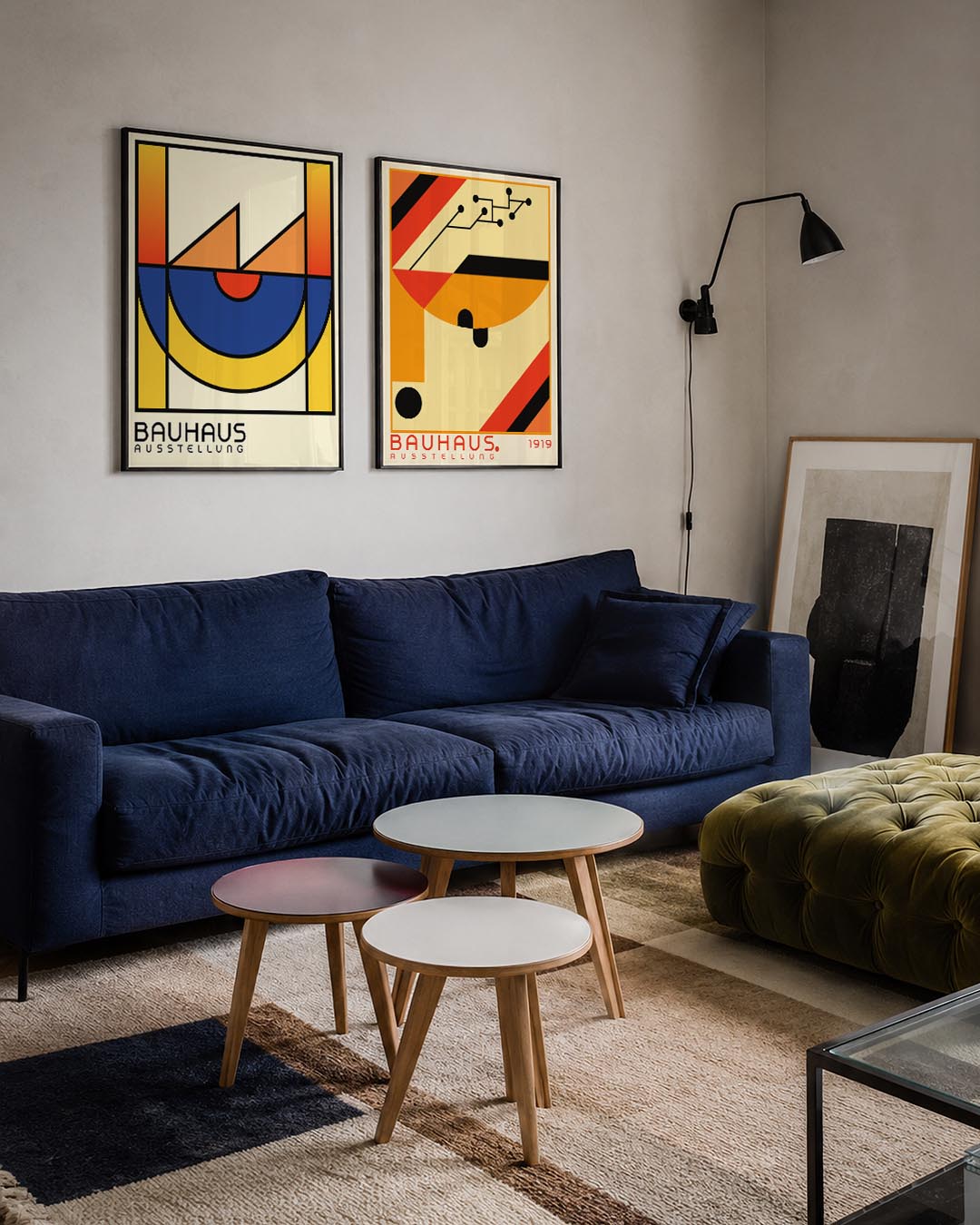 Kleur en lijnenspel Posterset
